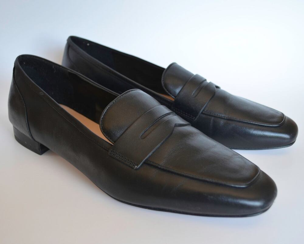 Cole Haan Black Leather Loafers